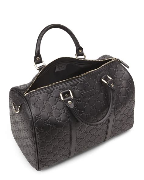 gucci web boston bag black|gucci boston bag guccissima.